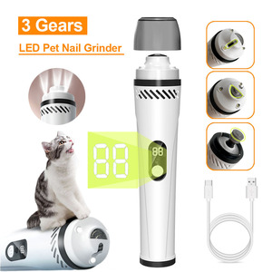 Cortaúñas para gatos de 2 velocidades sin dolor, productos de aseo para mascotas, recortador eléctrico de pata de perro - Product Image 5