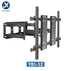 Chuyên nghiệp chất lượng cao Kính thiên văn xoay điều chỉnh nghiêng TV màn hình LCD tường Bracket 50-120 inch