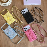 Étui de protection pour téléphone portable en cuir vierge à sublimation avec porte-cartes, design élégant, pour iPhone 17 16 15 14 13 Pro Max