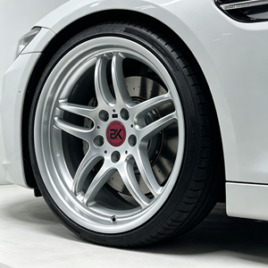 Rines Forjados Bku 5x120 de 18, 19 y 20 Pulgadas, Plateados, Paralelos, de Aleación, para Carreras, para BMW M3 M4 M5 G80 F80 E90 E92 E93 E46 E39 - Product Image 2