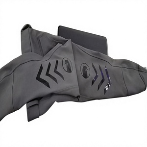 Jambières d'équitation en silicone gris, pantalons d'équitation avec fermeture éclair, demi-chaps extensibles pour femmes et hommes, fabricant Kanpur - Product Image 1