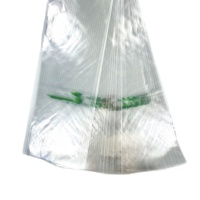 Sacs d'emballage en plastique BOPP transparents et durables, thermoscellables, pour le pain, qualité alimentaire, micro-perforés, impression en héliogravure