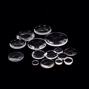 Verre de Quartz Optique 10mm 15mm 20mm 25mm 30mm Lentille Biconvexe BK7 Biconvexe carré Rond Double Convexe Lentille de Mise au Point - Product Image 5