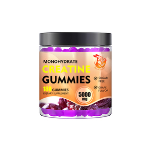 Suplemento Deportivo Premium de Alta Gama para Adultos, Apoyo al Rendimiento en Entrenamientos, Gomitas de Creatina Monohidrato - Product Image 1