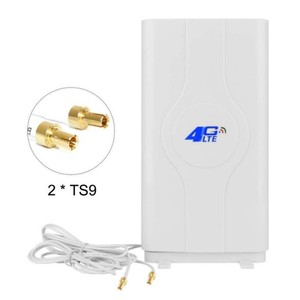 Para <span class=keywords><strong>Huawei</strong></span> 4G LTE Amplificador interno Antena plana Mimo TS9/CRC9/SMA para uso en interiores Antena plana - Product Image 4