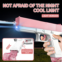Pistolet à eau électronique BEILISI CY045 le plus vendu pour adolescents, en plastique ABS étanche, version tambour lumineux