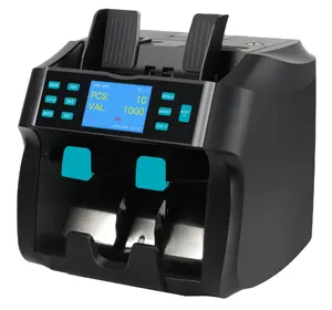 Multi Currency Value Counter TWO/DUAL/2 CIS Bill Counter Cash Counter Money Counting Machine