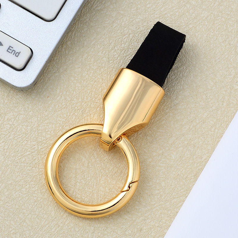 Bague noire + or