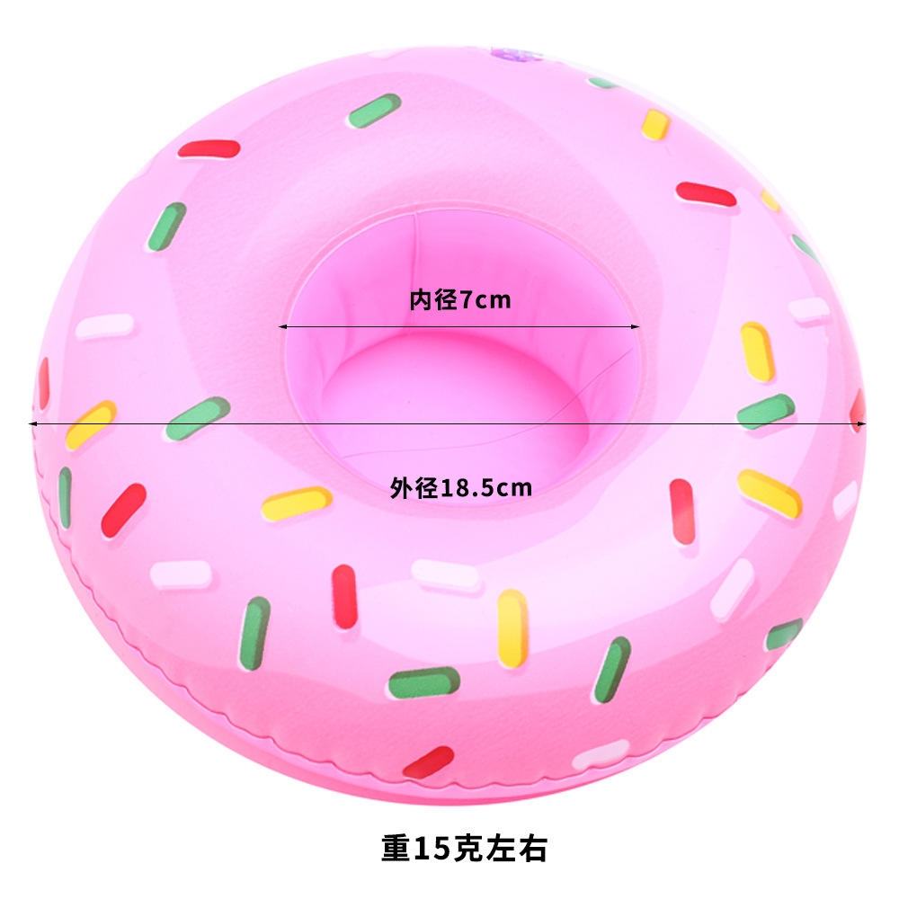 Sous-verre pain pâtisserie rose