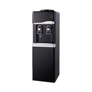Compresseur chaud froid avec réfrigérateur distributeur de refroidisseur d'<span class=keywords><strong>eau</strong></span> en acier inoxydable fontaines de bouteille debout électriques serrure pour enfant ménage - Product Image 1