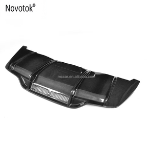 PSM loại W205 khuếch tán phía sau body Kit cho W205 C63 Amg Coupe Carbon Bumper Diffuser - Product Image 1