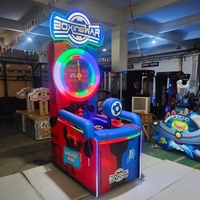 Machine de jeu d'arcade électronique en métal de grande taille pour divertissement sportif, jeu de boxe à monnayeur, jeu de frappe et de coup de pied amusant
