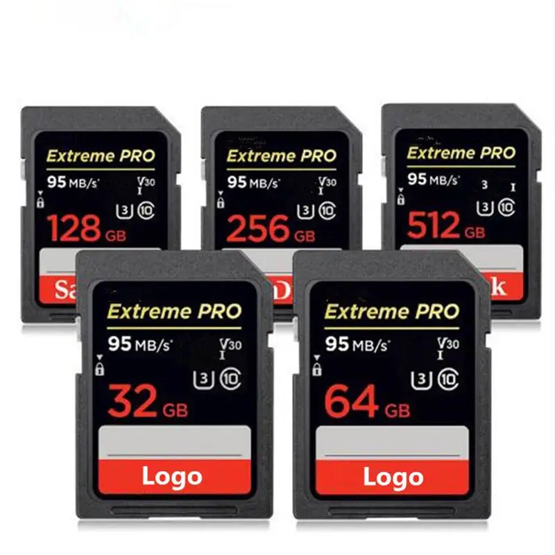 Extreme PRO 8 GB 16 GB 32 GB 64 GB 128 GB 256 GB SDXC SD Card Card