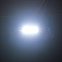 CAR-REFINE Canbus C5W 31/36/39/41mm Luz Interior de 12V sin polaridad para accesorios de coche Bombillas de señal de giro de luz azul