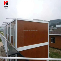 Maison préfabriquée à montage rapide, isolée, modulaire, pour camp minier, avec salle de bain