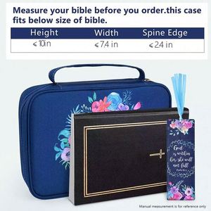 Free Sample Multi-Functional Bible <b>Case</b> <b>Carrying</b> Bookcase Church Bag Bible Protective Cover with Handle - Product Image 6