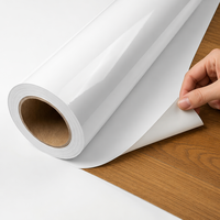 Rouleau de vinyle adhésif brillant amovible pour sol, motif grain de bois, marbre, carrelage céramique, facile à poser, sans résidu, idéal pour mariages et salles de danse