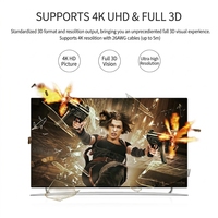 Divisor HDMI Mindpure 4K 1 Entrada 4 Salidas, Amplificador de Distribución 1x4, Duplicador con Alimentación, Pantalla Espejo, Múltiples Pantallas para Monitor PS5