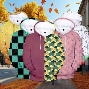 OEM Custom Unisex Solid Autumn Fleece Spandex/Cotton Oversized Plus Size <b>Pullover</b> Hoodie with Embossed Logo - Product Image 2