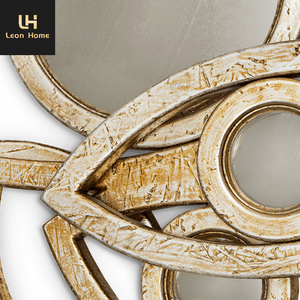 Espejo Decorativo de Pared Boca Do <span class=keywords><strong>Lobo</strong></span> Villa Furniture Art, Espejo Sunburst, Decoración de Pared, Espejos Únicos - Product Image 3