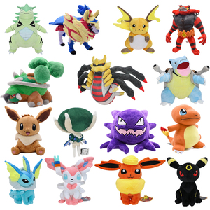 Vente en gros de figurines en peluche Pokémon mignonnes et populaires, jouets en peluche Kawaii pour les commandes en gros - Product Image 1