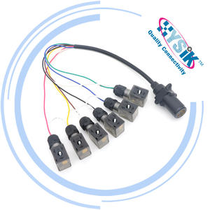 Handal katup Solenoid konektor EN DIN43650 IP67 tahan air Overmolding Plug dengan LED untuk sistem Osmosis terbalik - Product Image 1