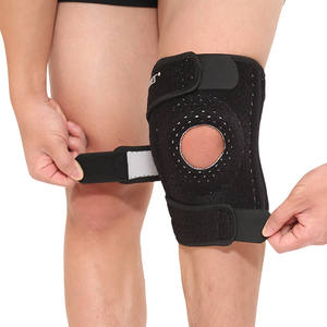 Aolikes-rodillera transpirable con estabilizadores laterales, soporte <span class=keywords><strong>de</strong></span> silicona para <span class=keywords><strong>menisco</strong></span>, ajustable - Product Image 6