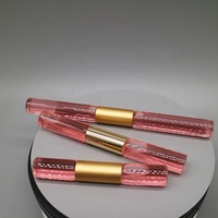 Flacon en verre personnalisé 3ml 5ml 10ml Flacon à bille pour huile essentielle Flacon à bille double extrémité pour parfum Bille en acier inoxydable