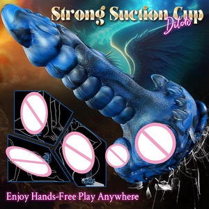 Monster Dildo <b>Vibrator</b> 8-Frequency Telescopic Heating Silicone Shaped Penis Female Masturbator Adult <b>Remote</b> <b>Control</b> Sex Toy 100% - Product Image 4