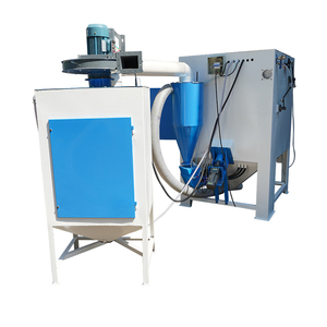 Automatic Turntable Sand Blaster Cabinet and Tumble Basket <b>Sandblasting</b> Machine - Product Image 4