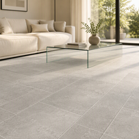 Carrelage extérieur en céramique de Foshan, Guangdong, style pierre calcaire, 600x1200, texture mate, résistant à l'usure, faible absorption d'eau