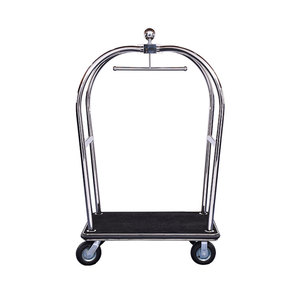 Carrelli di alta qualità lucidati carrelli portabagagli <span class=keywords><strong>vintage</strong></span> per <span class=keywords><strong>hotel</strong></span> - Product Image 3