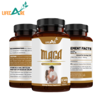 Capsules de racine de maca noire de marque privée OEM en poudre