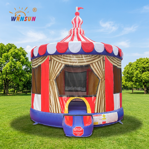 WINSUN Nuevo Diseño de Castillo Inflable para Interiores y Exteriores, Casa de Brinco de PVC Ignífuga e Impermeable, Tamaño Personalizable, Comercial - Product Image 1