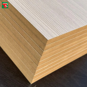 Panneau de particules 18 mm en chêne cambrien, feuille stratifiée noire, panneaux de cuisine modernes européens en MDF, contreplaqué blanc, panneau mélaminé 3 mm - Product Image 1