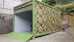 <span class=keywords><strong>Garage</strong></span> conteneur extérieur moderne, pliable, pratique, à <span class=keywords><strong>prix</strong></span> abordable, de norme nationale, avec installation rapide et abri de rangement - Product Image 3