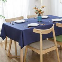 Nappe de Banquet Simple pour Maison Moderne et Hôtel Imperméable PVC Solide Blanc Rond Non Tissé Techniques pour Pique-Nique à Domicile et Restaurant