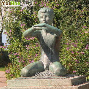 Escultura de Bronce de Alta Calidad para Decoración de Jardín Exterior Moderna, Estatua de Infanta Fundida - Product Image 3