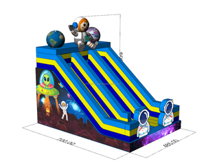 <span class=keywords><strong>2025</strong></span> phong cách mới 4.85m * 7m * 6M PVC chất liệu bouncy Nhà trượt bơm hơi trẻ em nhảy trượt <span class=keywords><strong>Inflatable</strong></span> khô trượt để bán - Product Image 3