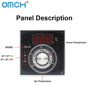 OMCH TC Series Salida de relé Pantalla <span class=keywords><strong>digital</strong></span> inteligente Control <span class=keywords><strong>PID</strong></span> Controlador de temperatura del horno para automatización del hogar - Product Image 5