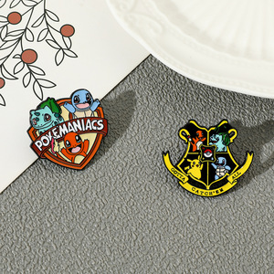 Elf PET aleación insignia Anime japonés Logo insignia sombrero tela bolsa broche dibujos animados Dragoned Ball Goku Vegeta Metal esmalte pines - Product Image 6