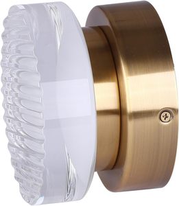 Applique murale LED moderne et simple en aluminium et acrylique, 3500K blanc chaud, CRI 90 élevé, pour éclairage intérieur de maison et bureau - Product Image 4