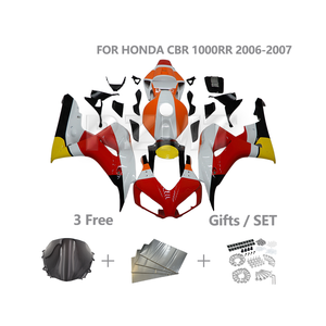 Kit de Carenado Personalizado para Motocicleta HONDA CBR1000RR 2006 2007, Juego de Piezas de Carrocería de Inyección ABS H1007-125a - Product Image 1
