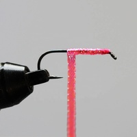 UV-Perle 5 Farben Flache Geflochtene Spitzenlinie Kristall-Flash 2/16 Zoll 3mm Salzwasser-Fliegenströmung Fliegenbindematerialien