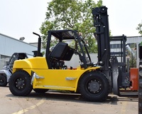 Chariot élévateur d'occasion Tcm Fd100 avec moteur Isuzu japonais à vendre