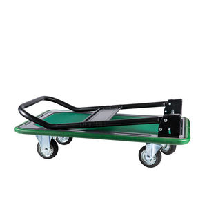 Superior-Quality Stainless Steel Utility Cart With Ergonomic Handle And Shock Absorption Wheels For Office And Warehouse Use - Product Image 5