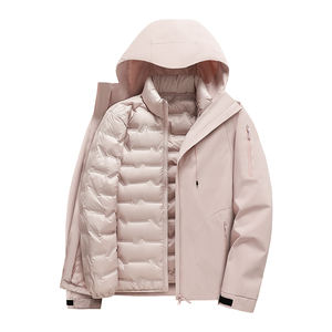 Doudoune de haute qualité pour unisexe, coupe-vent d'hiver, doudoune épaisse et moelleuse avec manches amovibles, doudoune pour homme - Product Image 3