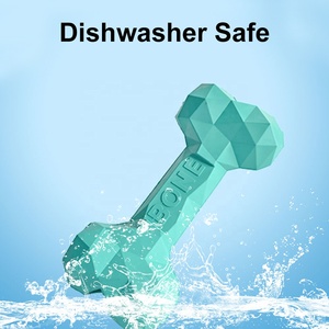 Doğal kauçuk elmas köpek çiğnemek kemik köpek oyuncak bulmaca köpek kemik oyuncak - Product Image 6