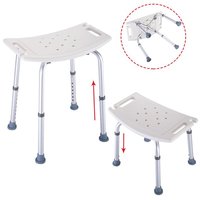 Ventes directes d'usine de chaises de douche de salle de bain pour personnes âgées et handicapées chaises de douche pliables de sécurité de salle de bain