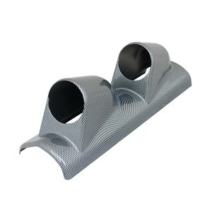 Supporto Verticale per Strumenti a 2 Fori Simoni Racing Effetto Carbonio PSR4C per Moto, Accessorio Essenziale per Motociclette - Product Image 1